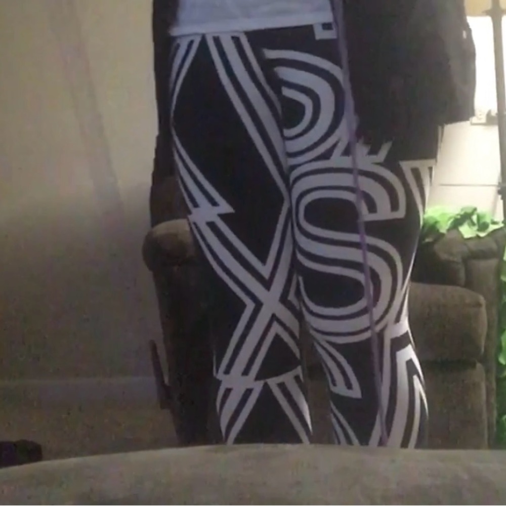 worn twice victoria secret workout pants